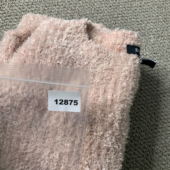 Ellen Tracy Womens Sweater‎ Size Large Pink Long Sleeves Cozy Pullover Crew Neck - Picture 8 of 8